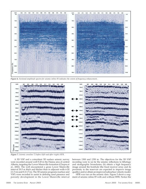 High-frequency restoration of surface seismic data - Arcis