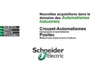 Crouzet-Automatismes Positec - Schneider Electric