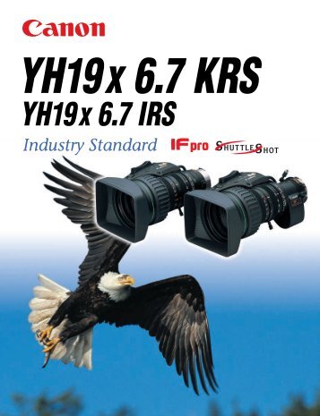 Catalog (PDF file) Download 1800KB - Canon