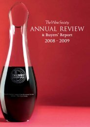 ANNUAL REVIEW - The Wine Society