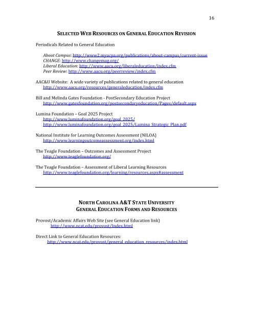 Summary Report - North Carolina A&T State University