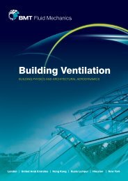 Building Ventilation brochure - BMT Fluid Mechanics