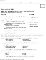 Section Quiz 23-3