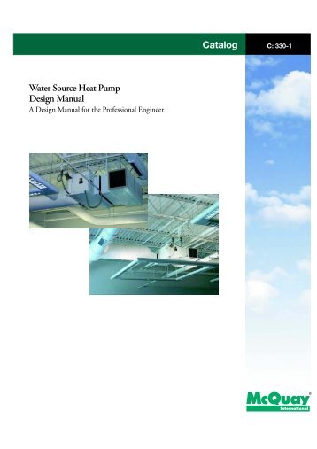 WSHP - Design Manual - McQuay