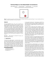 Technical Report on the Shader Model 4.0 Architecture