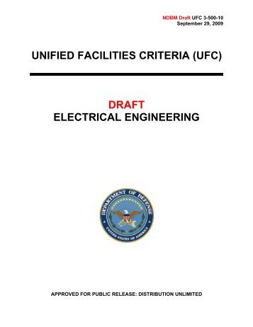 DRAFT UFC 3-500-10 Electrical Engineering - The Whole Building ...