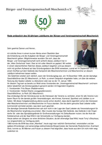 BÃ¼rger- und Vereinsgemeinschaft Meschenich eV - Bv-meschenich.de