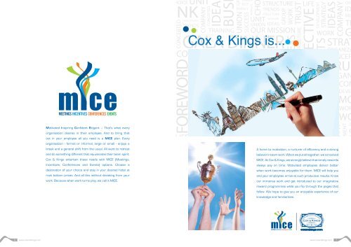 MICE - Malaysia - Cox & Kings