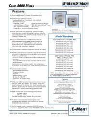 E-MON D-MON ELECTRIC SUBMETER E-32-480200-REZ7KIT CLASS 3200 KWH SMART METER 200