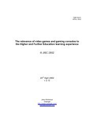 The relevance of video games and gaming consoles to the Higher ...