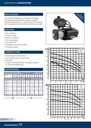 GRUNDFOS cM bOOStER - Dural Irrigation