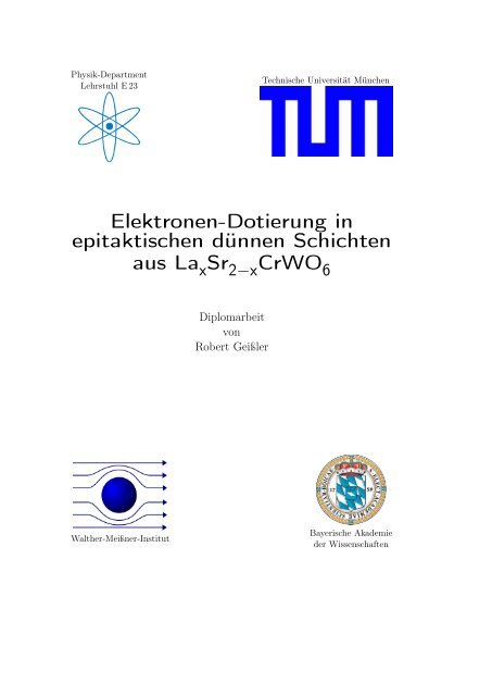 pdf, 4.2 Mb - Walther MeiÃƒÂŸner Institut - Bayerische Akademie der ...