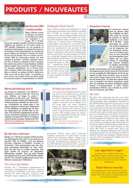 SECURITE-PISCINES.COMN°5 - Eurospapoolnews.com