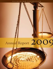 Annual Report - Illinois State Bar Association