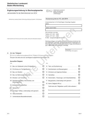 ErgÃ¤nzungserhebung im Bauhauptgewerbe - Statistisches ...