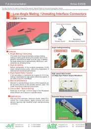 Low-Angle Mating / Unmating Interface Connectors - AVT Industrial ...