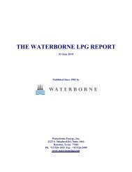 THE WATERBORNE LPG REPORT - Waterborne Data Service