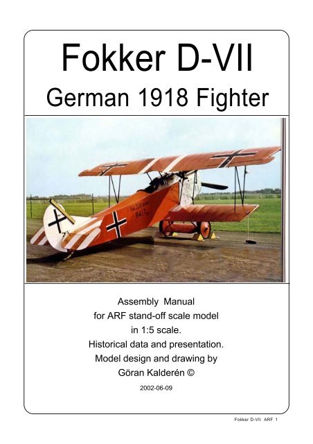 Download PDF Manual - Macca's Vintage Aerodrome