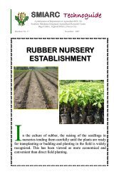 SMIARC Technoguide RUBBER NURSERY ESTABLISHMENT