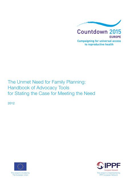 The Unmet Need for Family Planning - Countdown 2015 Europe