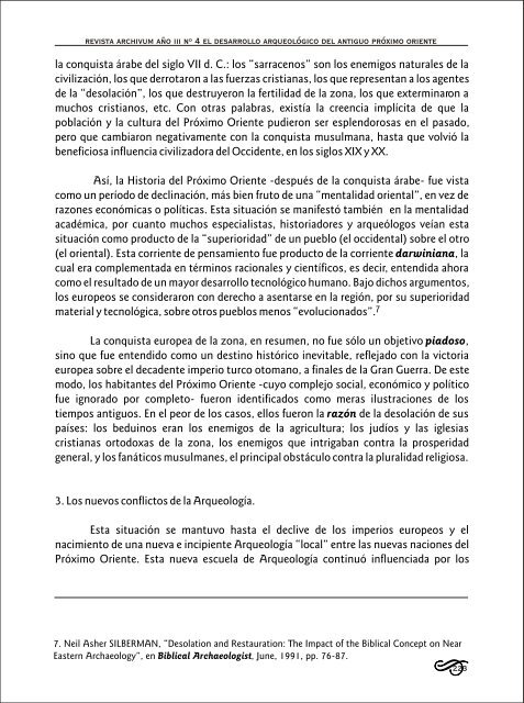 el desarrollo arqueologico del antiguo proximo oriente - ARPA