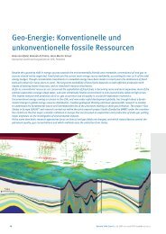 Konventionelle und unkonventionelle fossile Ressourcen