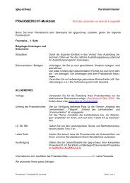 PRAXISBERICHT-Merkblatt - igkg-schwyz