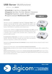 USB Server Multifunzione - Digicom