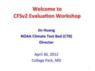 J. Huang - Climate Prediction Center - NOAA