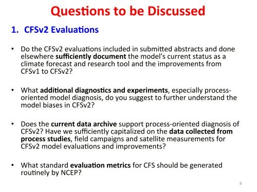 J. Huang - Climate Prediction Center - NOAA