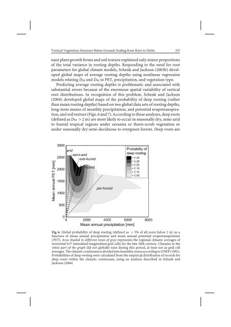 Vertical Vegetation Structure Below Ground: Scaling from Root