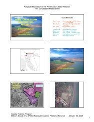 hamilton wetland restoration project - the Elkhorn Slough Coastal ...