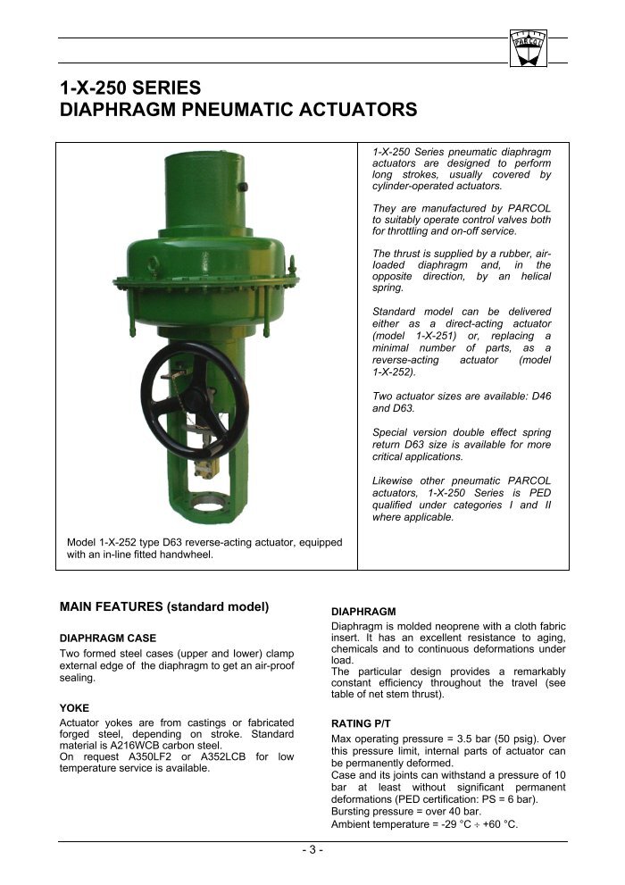 MODEL 1-X-252 type D63 (r