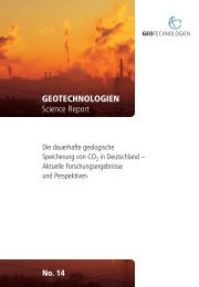 Geotechnologien Science Report No.14