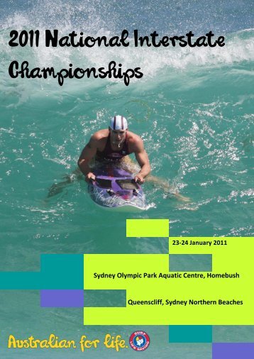 Download the official event program here. - Surf Life Saving Australia