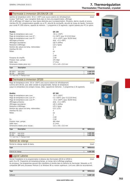 7. ThermorÃƒÂ©gulation - Wenk Lab Tec