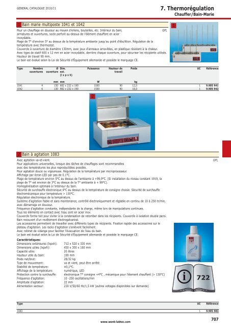 7. ThermorÃƒÂ©gulation - Wenk Lab Tec