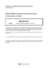 5090 BIOLOGY