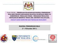 Lampiran 7 - Fakulti Sains Komputer - Universiti Malaya