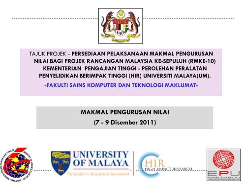 Lampiran 7 - Fakulti Sains Komputer - Universiti Malaya