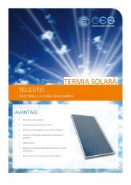 TERMIA SOLARÄ‚ - Combi Energy Systems GmbH