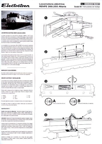 Electrotren ref. 2625, 2625D y 2626. Locomotora 269 ... - Digital Tren