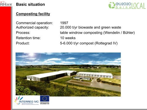 GPE 26 The biogas and anaerobic digestion plant of Minett Kompost ...