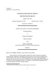 1 10-3635-cv Galloway v. Town of Greece UNITED STATES COURT ...