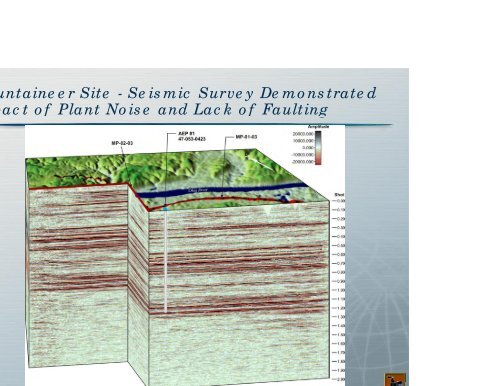 Carbon Dioxide Storage in Deep Saline Formations - West Virginia ...
