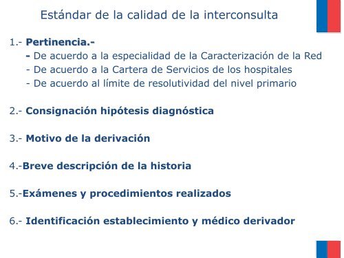 Rol OIRS flujo Interconsultas. - Servicio de Salud Coquimbo - Home