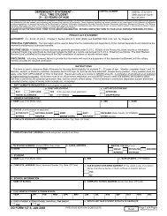 DD Form 137-6, Dependency Statement - Full Time Student 21 - 22 ...