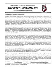 Newsletter 2011.pmd - Husky Athletics