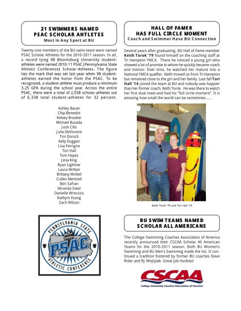 Newsletter 2011.pmd - Husky Athletics