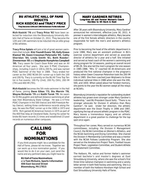 Newsletter 2011.pmd - Husky Athletics